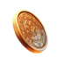 Glowing coin